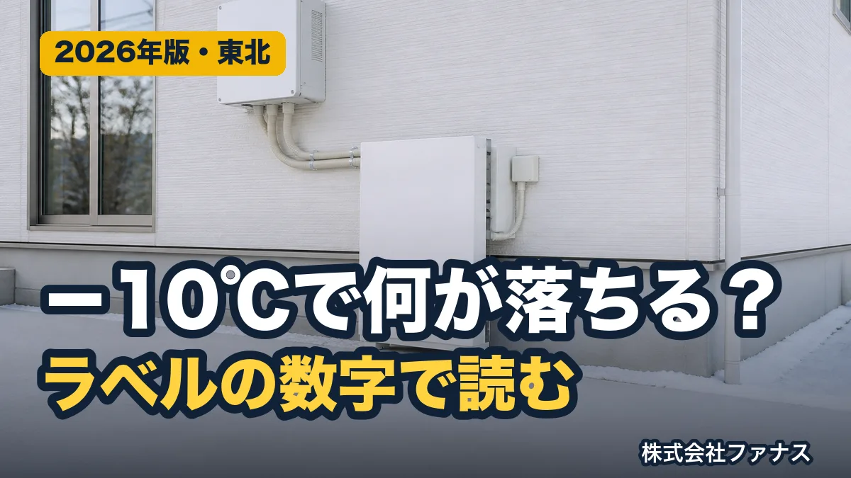 ハンファENERICH蓄電池を東北で読む5つの数字