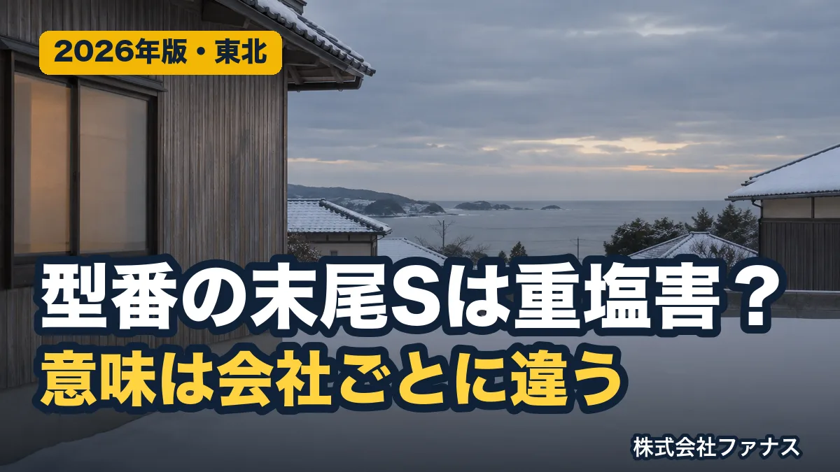 蓄電池の型番の読み方|末尾S・J・Rの意味は各社で違う